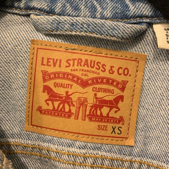 Levi’s Original Trucker Jacket Medium Wash XS - Picture 2 of 3